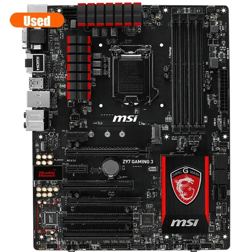 MSI Z97 GAMING 3 With Intel LGA 1150 DDR3 USB 3.0 ATX  Motherboard